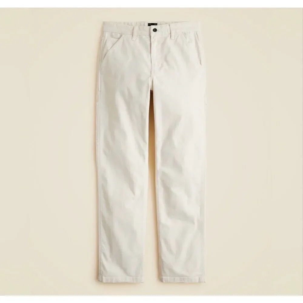 J. Crew Straight Fit Garment-Dyed Carpenter Pant NWT 31/30